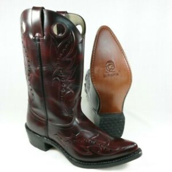 DURANGO black cherry dragon boots - Picture 3 of 3